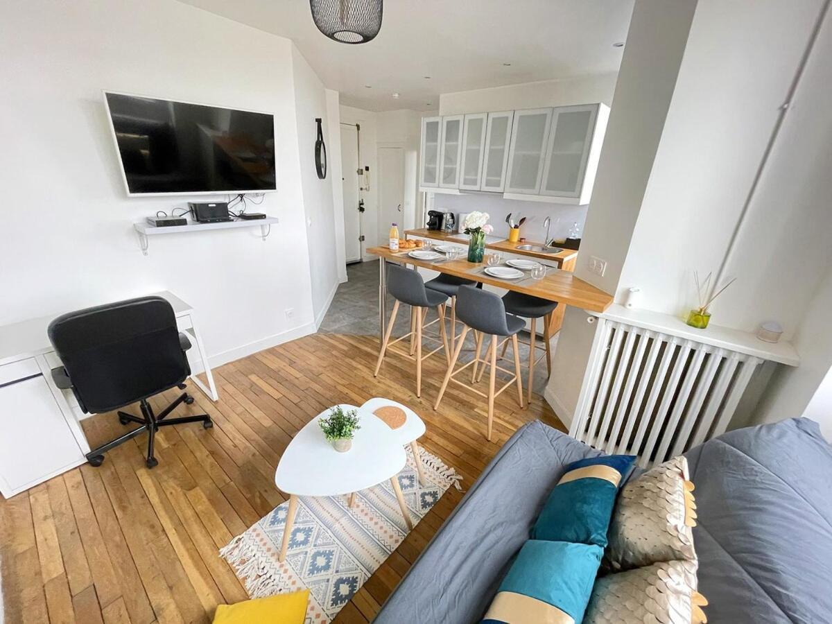 Tea&Chill T2 La Tete Dans Les Nuages - Proche Gare Apartment Aulnay-sous-Bois Luaran gambar